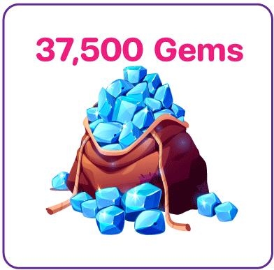 37500 Gems
