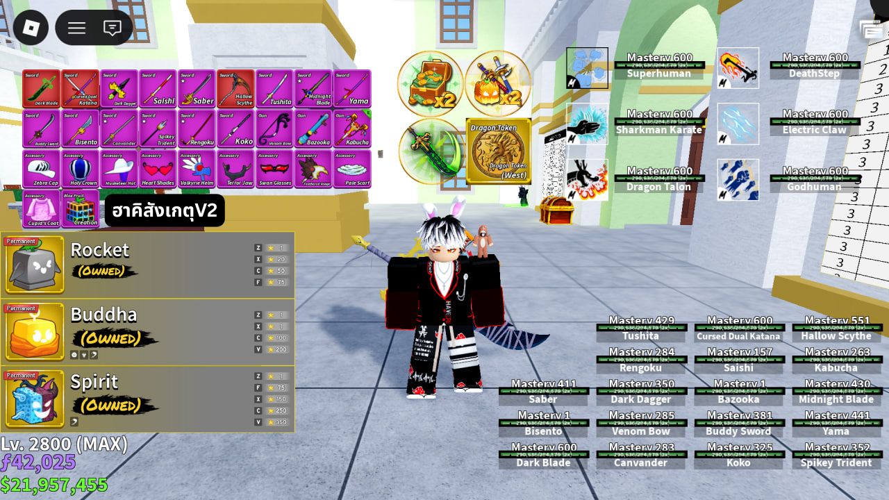 Blox Fruits Premium Account