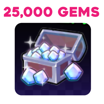 25000 Gems