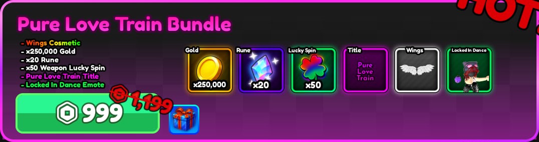 Pure Love Train Bundle