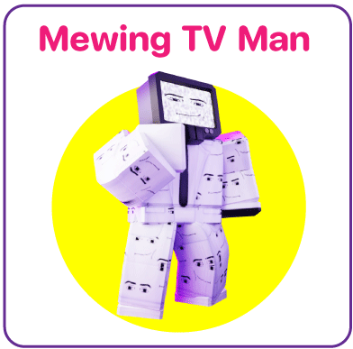 Mewing TV Man