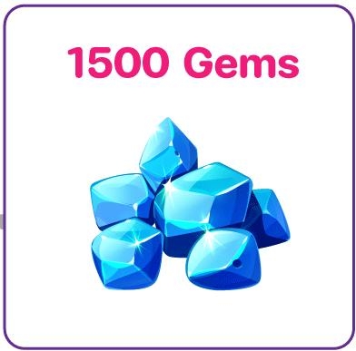 1500 Gems