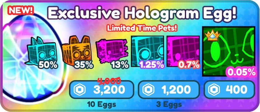 Exclusive Hologram Egg 11