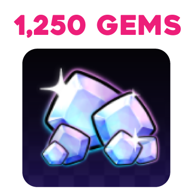 1250 Gems