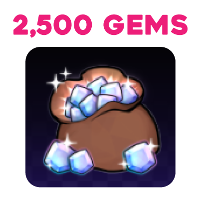 2500 Gems