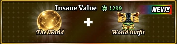 The World + world outfit