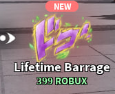 Lifetime Barrage