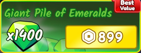 1400 Emeralds