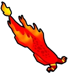 Fire Dragon Hoverboard